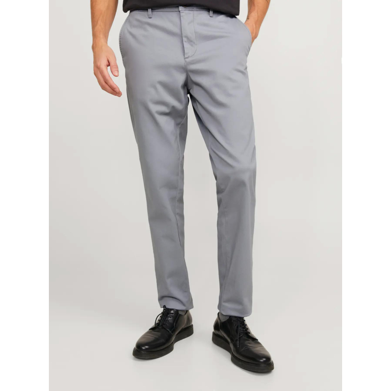 Pantalon chino slim marco bowie gris homme - Jack & Jones