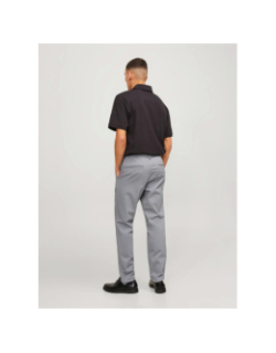 Pantalon chino slim marco bowie gris homme - Jack & Jones