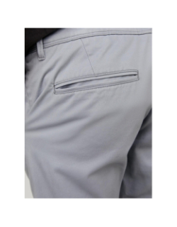 Pantalon chino slim marco bowie gris homme - Jack & Jones
