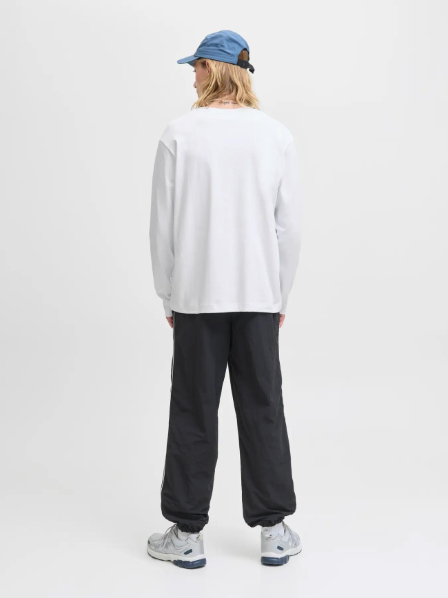 T-shirt à manches longues jcofusion blanc homme - Jack & Jones