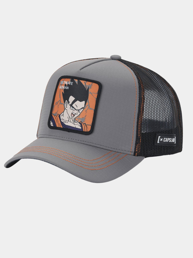Casquette trucker dbz ultimate gohan gris adulte - Capslab