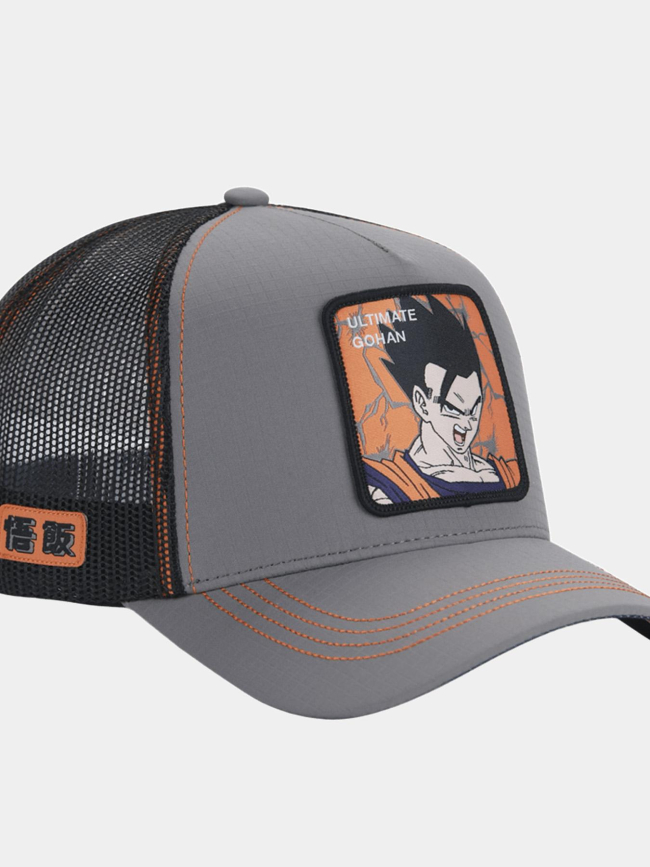 Casquette trucker dbz ultimate gohan gris adulte - Capslab