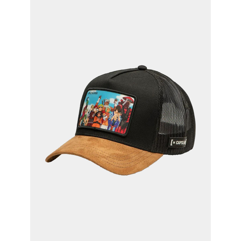 Casquette trucker naruto jinchûriki noir adulte - Capslab