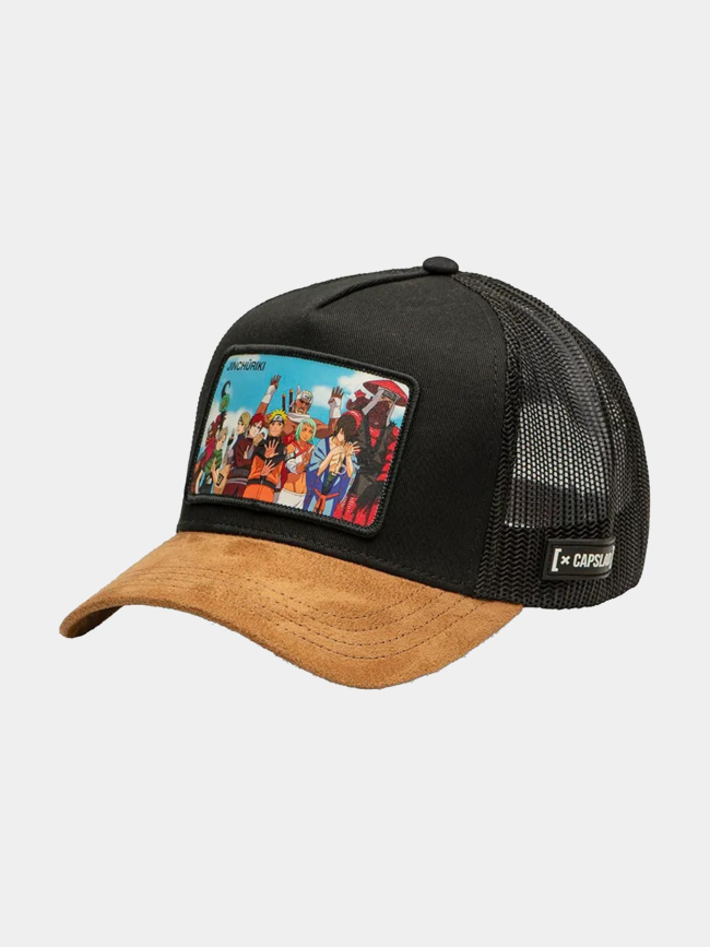 Casquette trucker naruto jinchûriki noir adulte - Capslab
