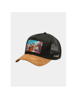 Casquette trucker naruto jinchûriki noir adulte - Capslab