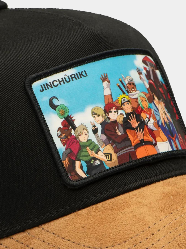Casquette trucker naruto jinchûriki noir adulte - Capslab