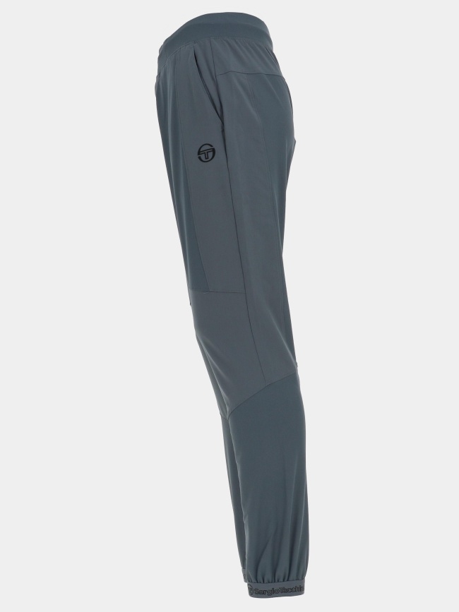 Pantalon jogging pelle gris homme - Sergio Tacchini