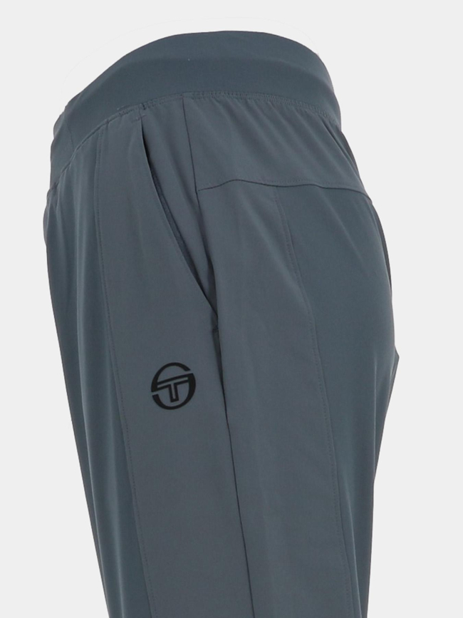Pantalon jogging pelle gris homme - Sergio Tacchini