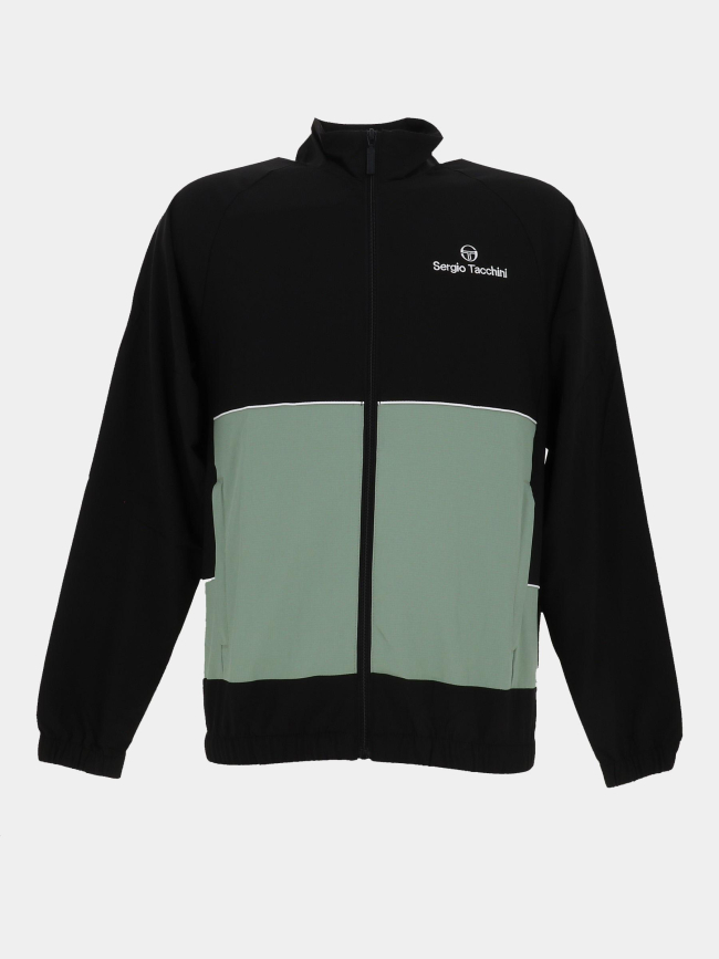 Ensemble de survêtement nilo noir et vert homme - Sergio Tacchini