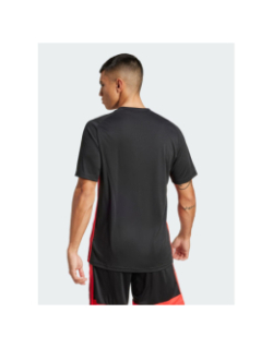 Maillot de football tiro noir et rouge homme - Adidas