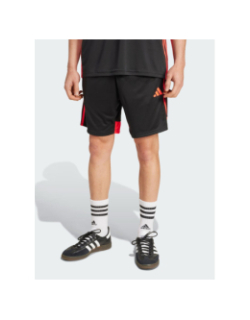 Short de football tiro noir et rouge homme - Adidas