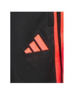 Short de football tiro noir et rouge enfant - Adidas
