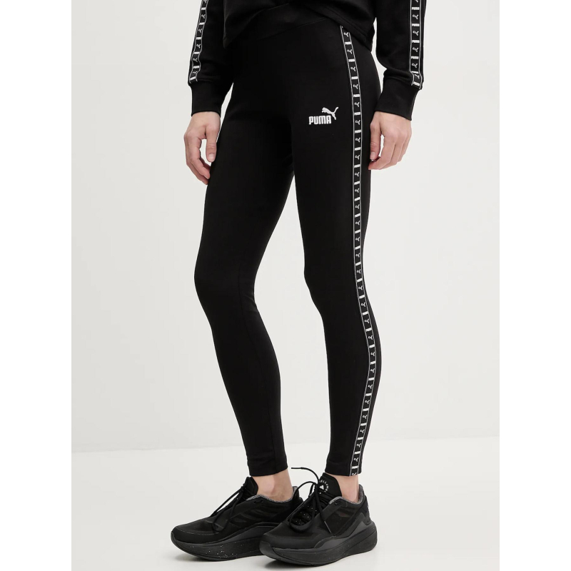 Legging ess tape noir femme - Puma