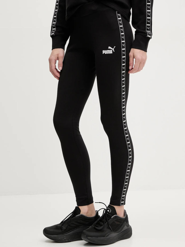 Legging ess tape noir femme - Puma