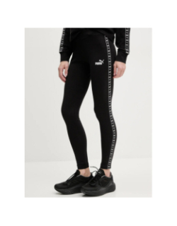 Legging ess tape noir femme - Puma