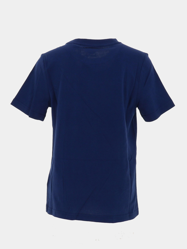 T-shirt à manches courtes en coton bleu enfant - Timberland