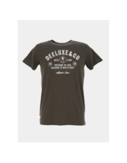 T-shirt à manches courtes nothing kaki homme - Deeluxe
