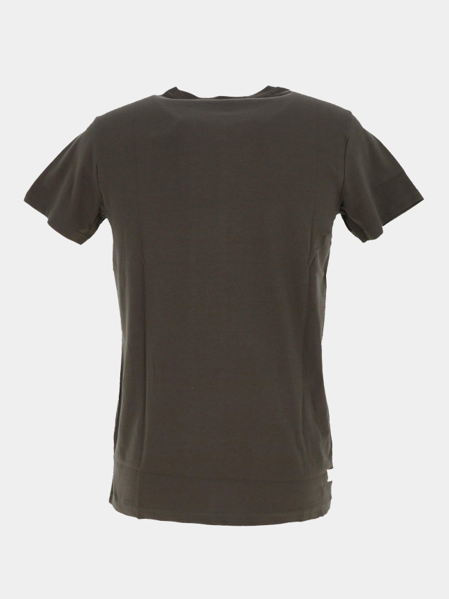 T-shirt à manches courtes nothing kaki homme - Deeluxe