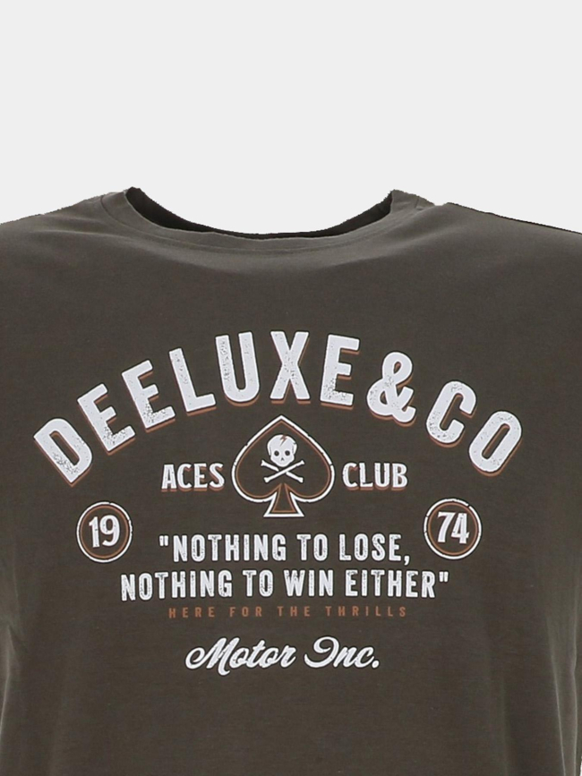 T-shirt à manches courtes nothing kaki homme - Deeluxe