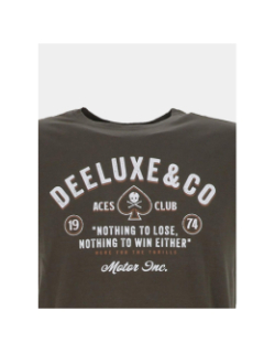 T-shirt à manches courtes nothing kaki homme - Deeluxe