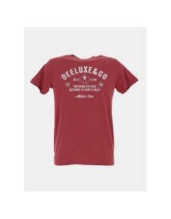 T-shirt à manches courtes nothing rouge homme - Deeluxe
