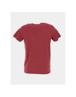 T-shirt à manches courtes nothing rouge homme - Deeluxe