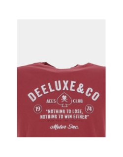 T-shirt à manches courtes nothing rouge homme - Deeluxe