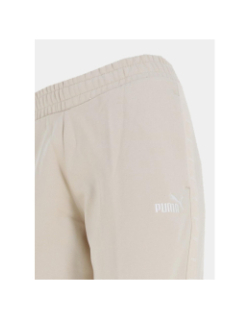 Jogging droit tape beige femme - Puma