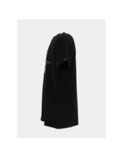 T-shirt à manches courtes hibiskull noir garçon - Quiksilver