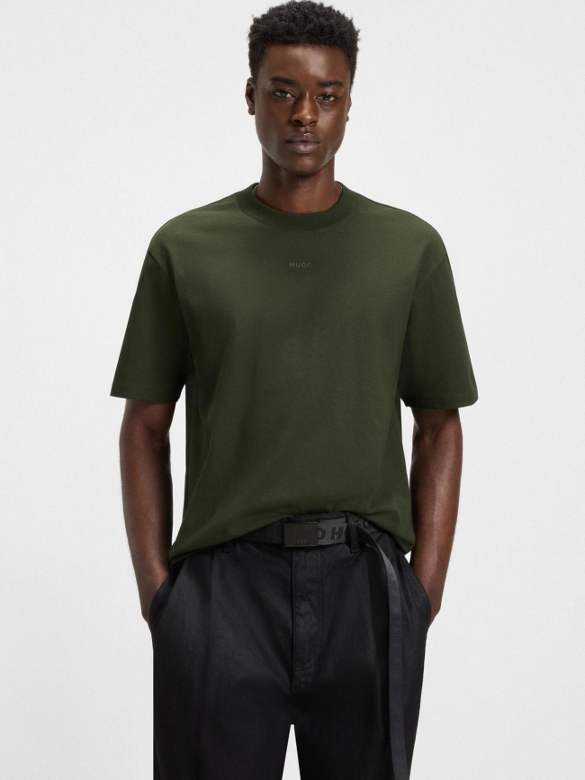 T-shirt à manches courtes dapolino kaki homme - Hugo