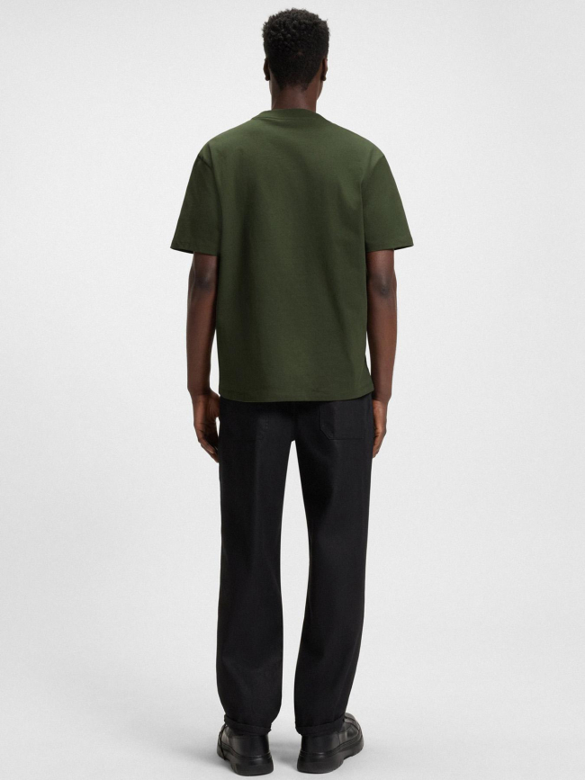 T-shirt à manches courtes dapolino kaki homme - Hugo