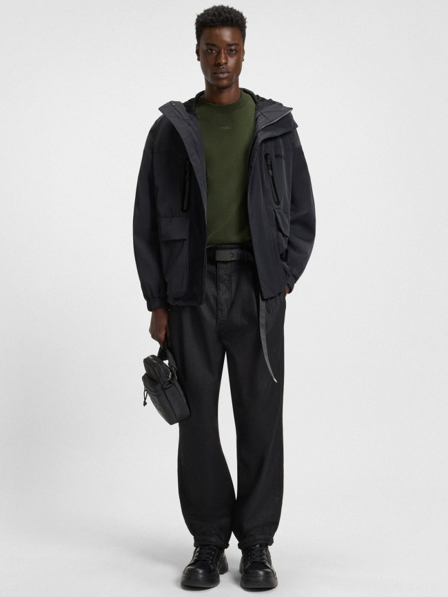 T-shirt à manches courtes dapolino kaki homme - Hugo