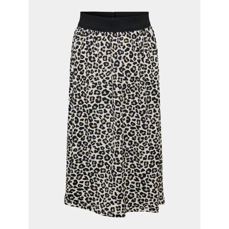 Jupe kogemmi à motif léopard beige fille - Only