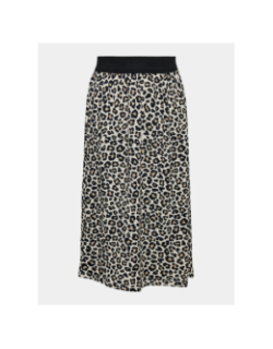 Jupe kogemmi à motif léopard beige fille - Only