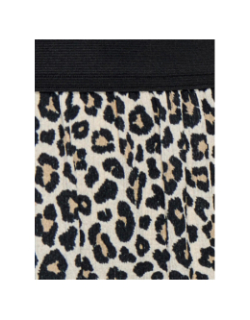 Jupe kogemmi à motif léopard beige fille - Only