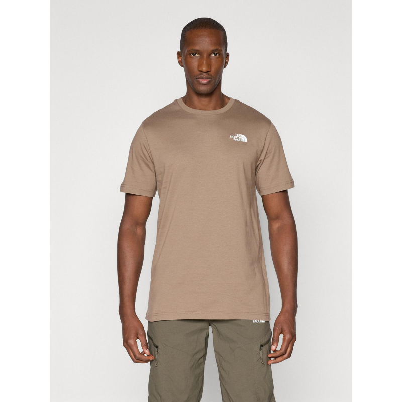 T-shirt à manches courtes redbox marron homme - The North Face