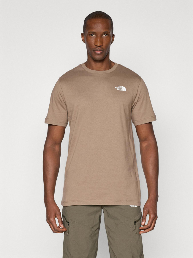 T-shirt à manches courtes redbox marron homme - The North Face
