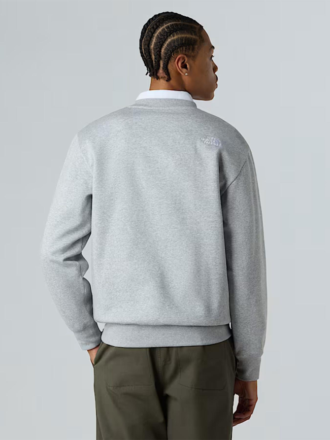 Sweat à col rond essential gris homme - The North Face