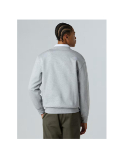 Sweat à col rond essential gris homme - The North Face
