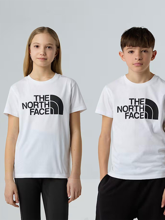 T-shirt à manches courtes easy blanc enfant - The North Face