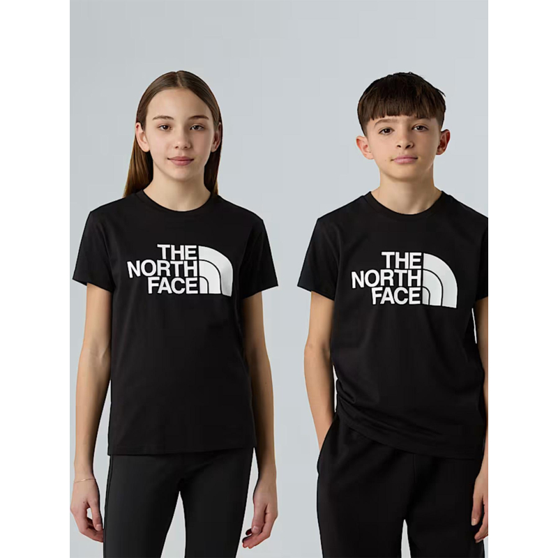 T-shirt logo easy noir blanc enfant - The North Face