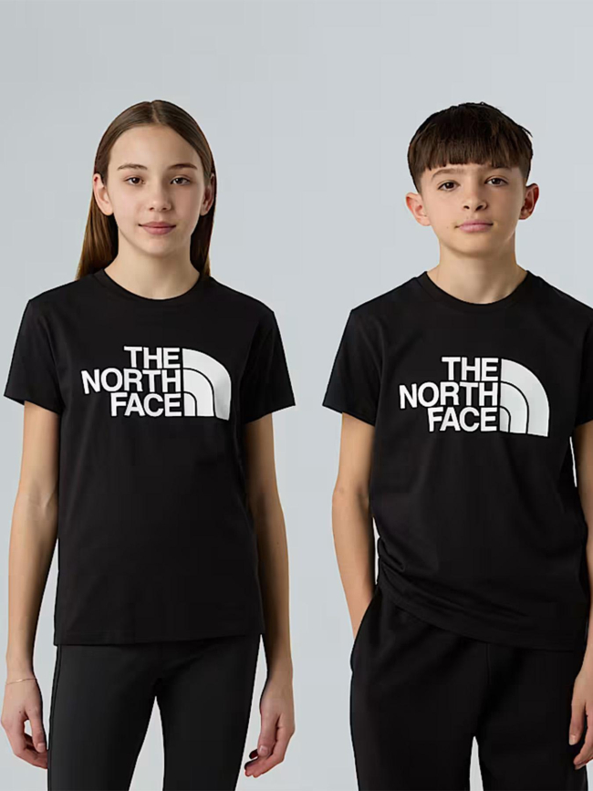T-shirt logo easy noir blanc enfant - The North Face