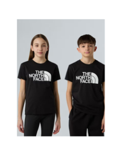 T-shirt logo easy noir blanc enfant - The North Face