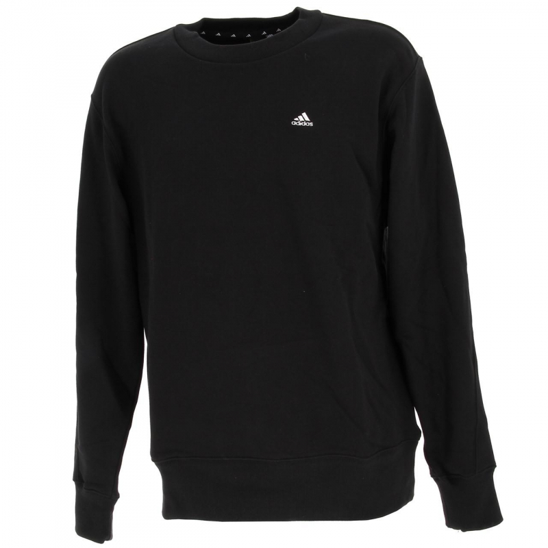 Sweat uni noir homme - Adidas