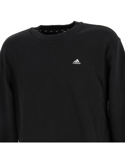 Sweat uni noir homme - Adidas