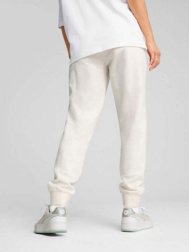 Pantalon de jogging ess elevated beige femme - Puma