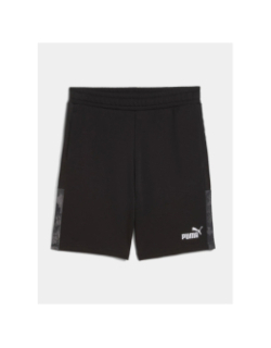 Short en molleton ess camo noir enfant - Puma