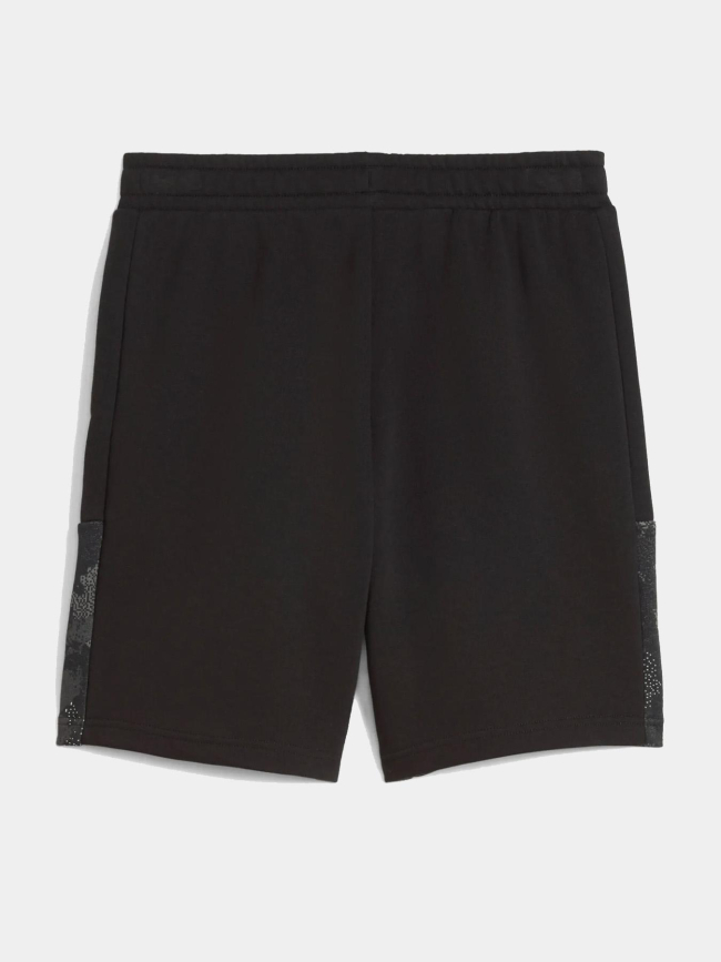 Short en molleton ess camo noir enfant - Puma