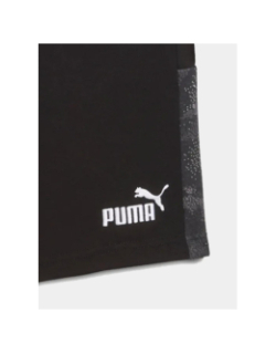 Short en molleton ess camo noir enfant - Puma