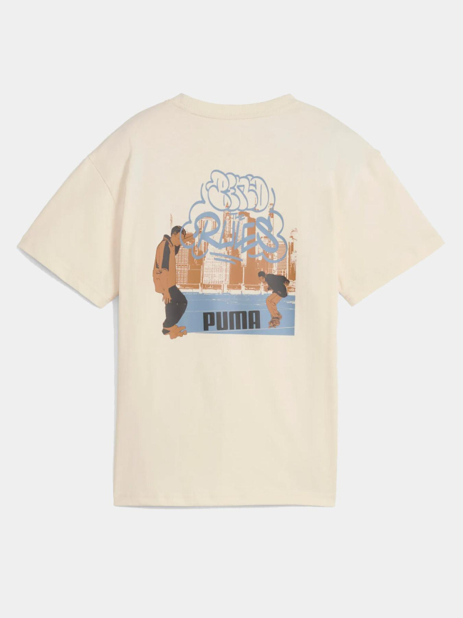 T-shirt à motif mid90 beige enfant - Puma